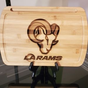 RAMS - Laser engraved cutting board